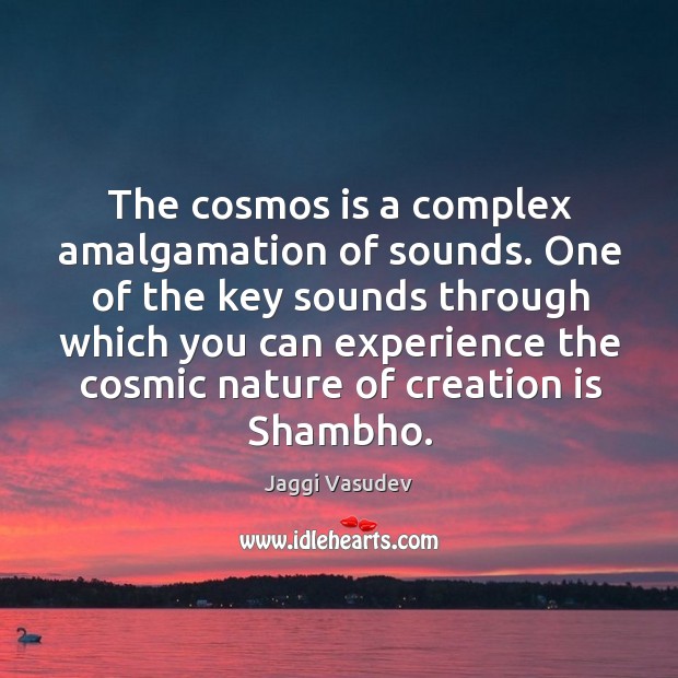 The cosmos is a complex amalgamation of sounds. One of the key Image