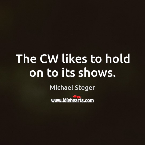 The CW likes to hold on to its shows. Image