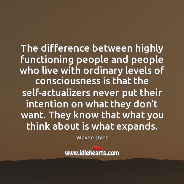 The difference between highly functioning people and people who live with ordinary Image