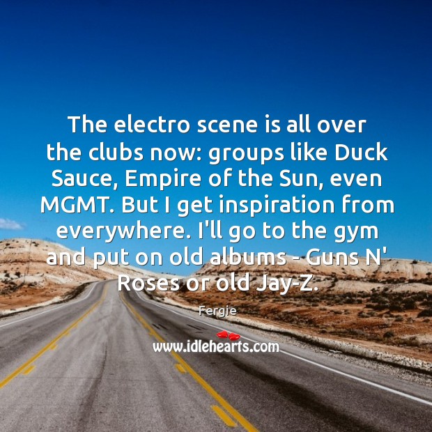 The electro scene is all over the clubs now: groups like Duck Image