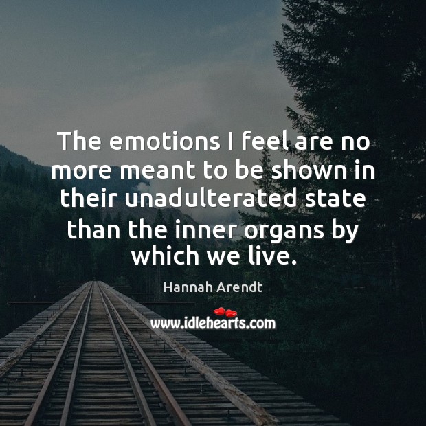 The emotions I feel are no more meant to be shown in Image