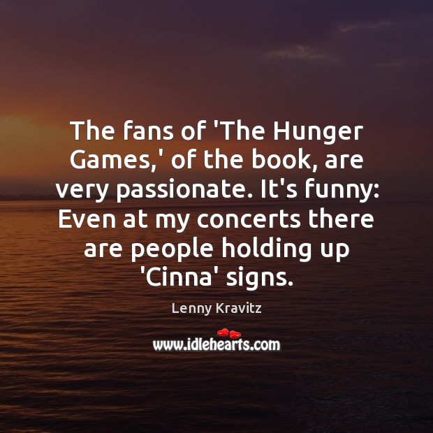 The fans of ‘The Hunger Games,’ of the book, are very Image