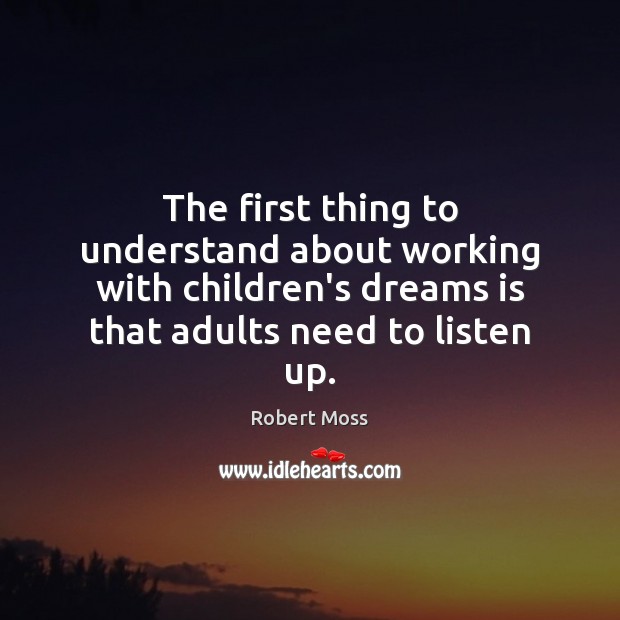 The first thing to understand about working with children’s dreams is that Image