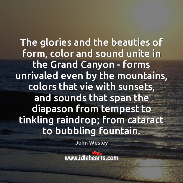 The glories and the beauties of form, color and sound unite in Image