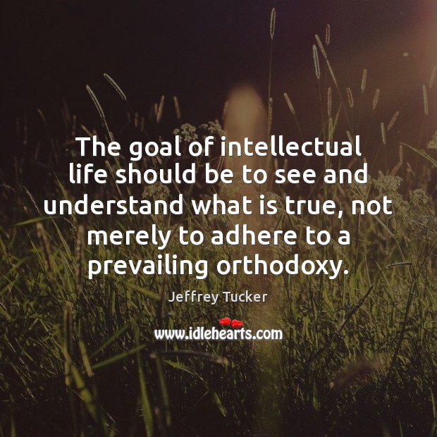 The goal of intellectual life should be to see and understand what Image