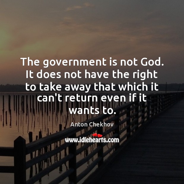 The government is not God. It does not have the right to Image