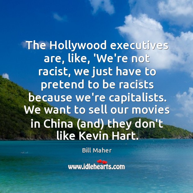 The Hollywood executives are, like, ‘We’re not racist, we just have to Image