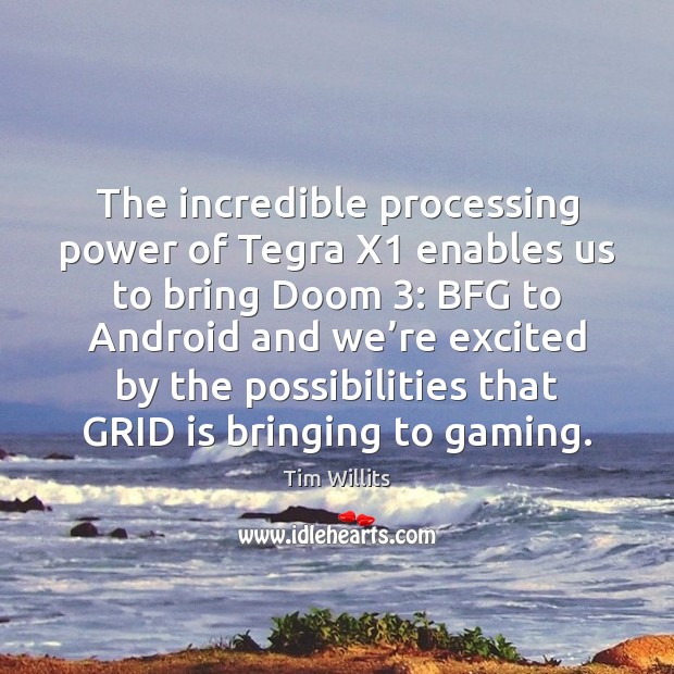 The incredible processing power of Tegra X1 enables us to bring Doom 3: Image