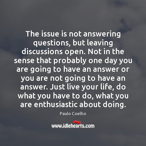 The issue is not answering questions, but leaving discussions open. Not in Image