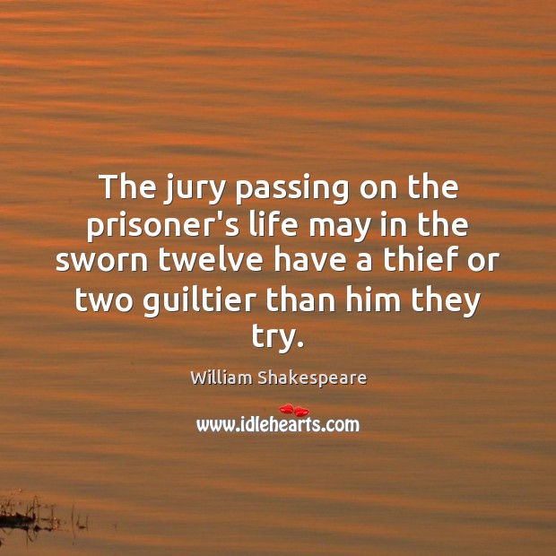 The jury passing on the prisoner’s life may in the sworn twelve Image
