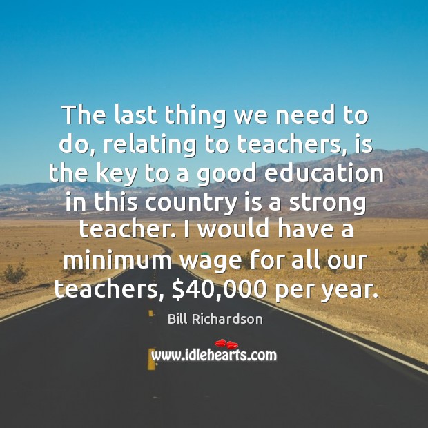 The last thing we need to do, relating to teachers, is the Image