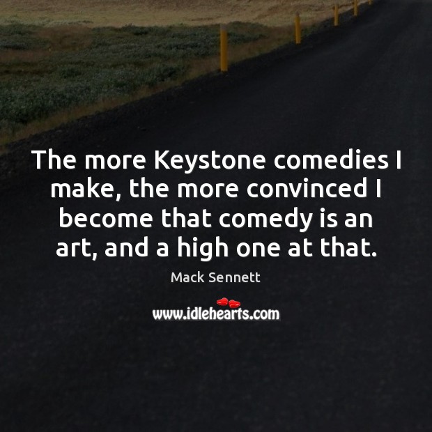 The more Keystone comedies I make, the more convinced I become that Image
