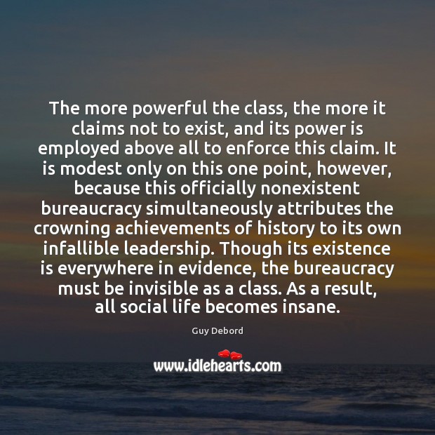 The more powerful the class, the more it claims not to exist, Image