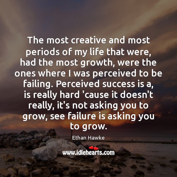 The most creative and most periods of my life that were, had Success Quotes Image
