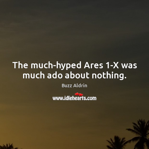 The much-hyped Ares 1-X was much ado about nothing. Image