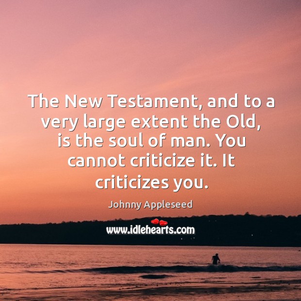 The New Testament, and to a very large extent the Old, is Image