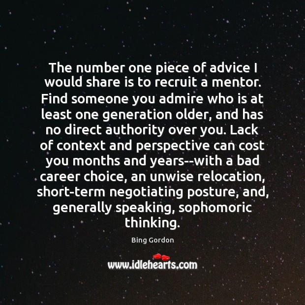 The number one piece of advice I would share is to recruit Image