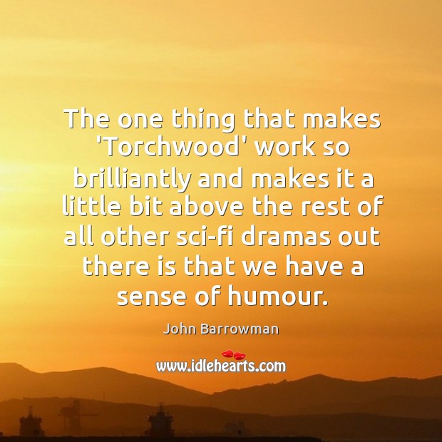 The one thing that makes ‘Torchwood’ work so brilliantly and makes it Image