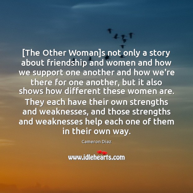 [The Other Woman]s not only a story about friendship and women Image