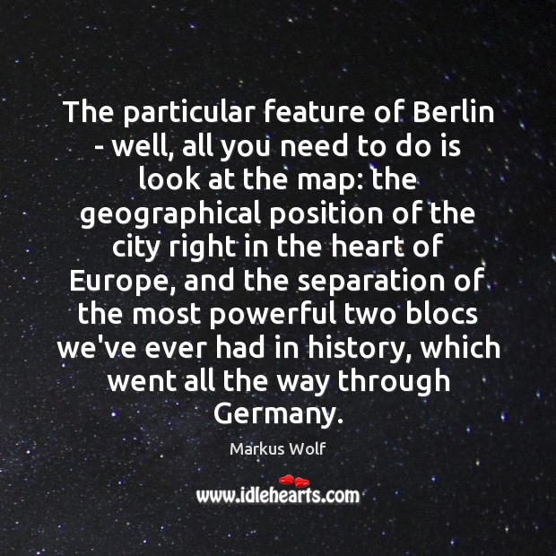 The particular feature of Berlin – well, all you need to do Image