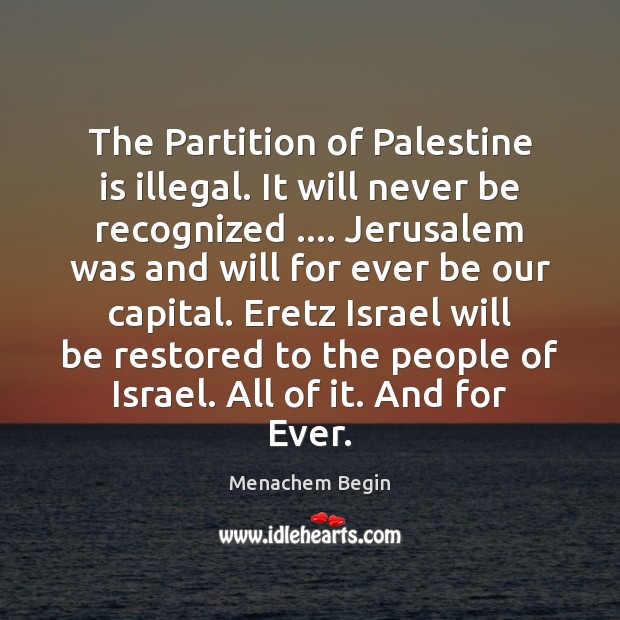 Menachem Begin Quotes - IdleHearts