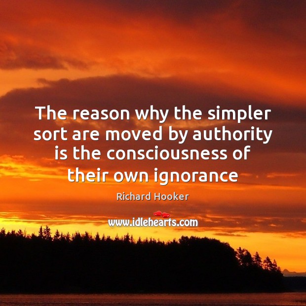 The reason why the simpler sort are moved by authority is the Image