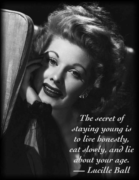 The secret of staying young is to love honestly Secret Quotes Image