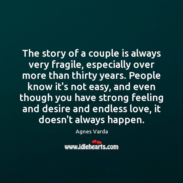 The story of a couple is always very fragile, especially over more Image
