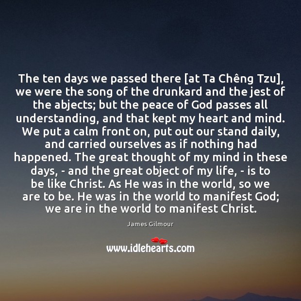 The ten days we passed there [at Ta Chêng Tzu], we Image