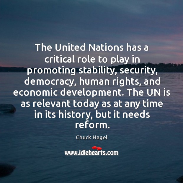 The un is as relevant today as at any time in its history, but it needs reform. Image