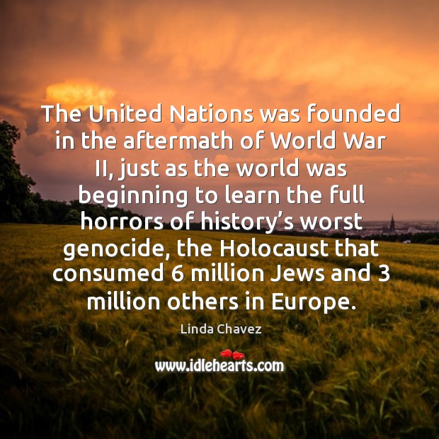 The united nations was founded in the aftermath of world war ii, just as the world Image
