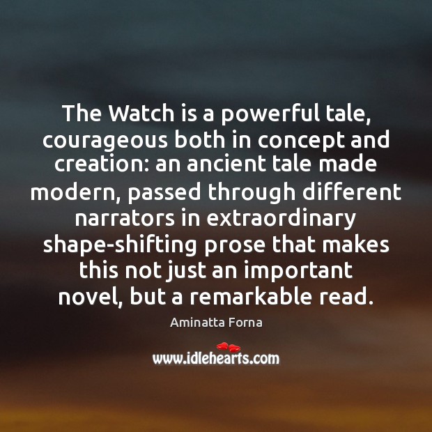 The Watch is a powerful tale, courageous both in concept and creation: Image