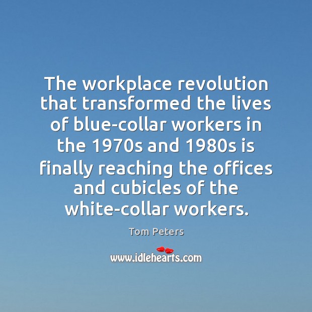 The workplace revolution that transformed the lives of blue-collar workers in the 1970 Image
