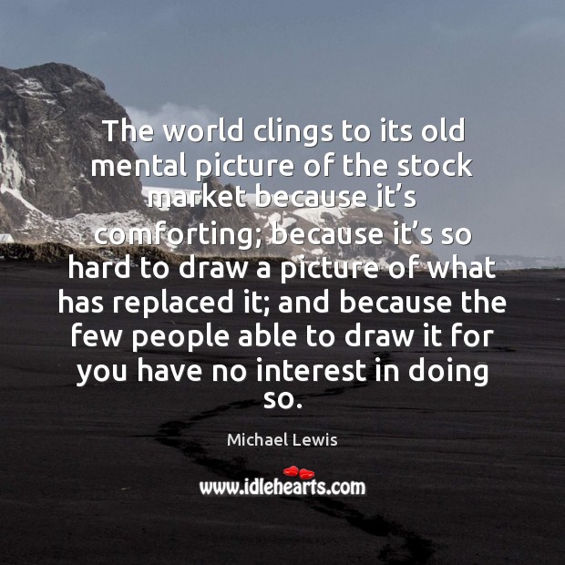 The world clings to its old mental picture of the stock market Image