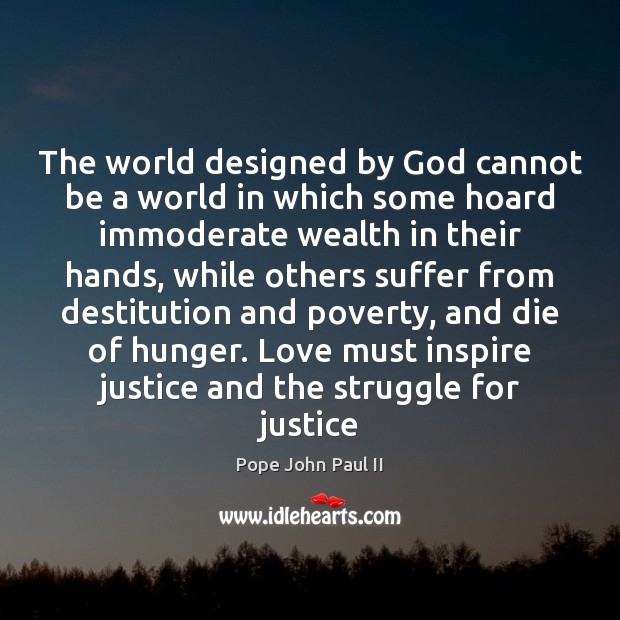 The world designed by God cannot be a world in which some Image