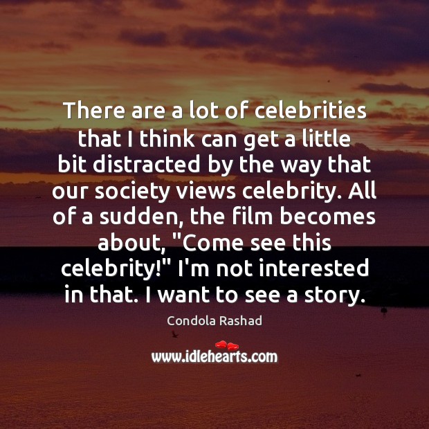 There are a lot of celebrities that I think can get a Condola Rashad Picture Quote