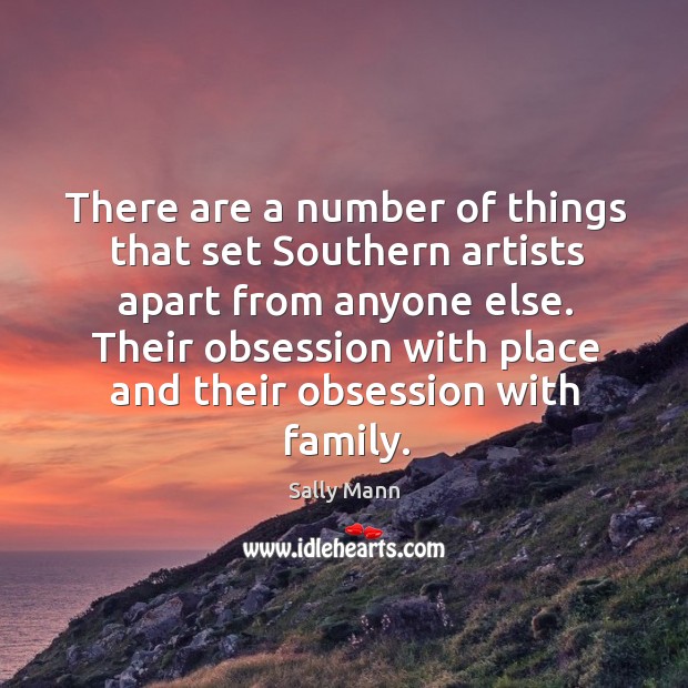 There are a number of things that set Southern artists apart from Image