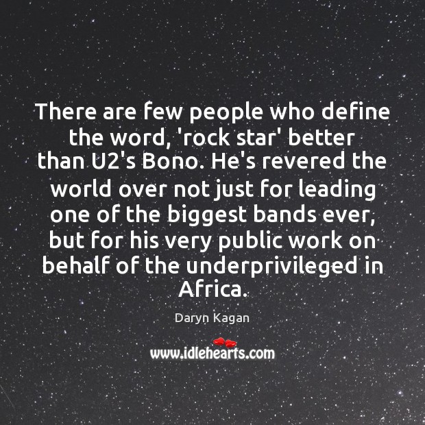 There are few people who define the word, ‘rock star’ better than Daryn Kagan Picture Quote
