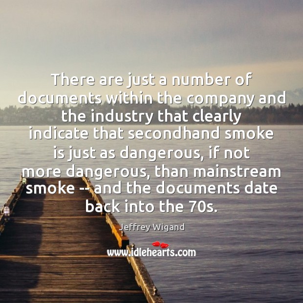 There are just a number of documents within the company and the Image