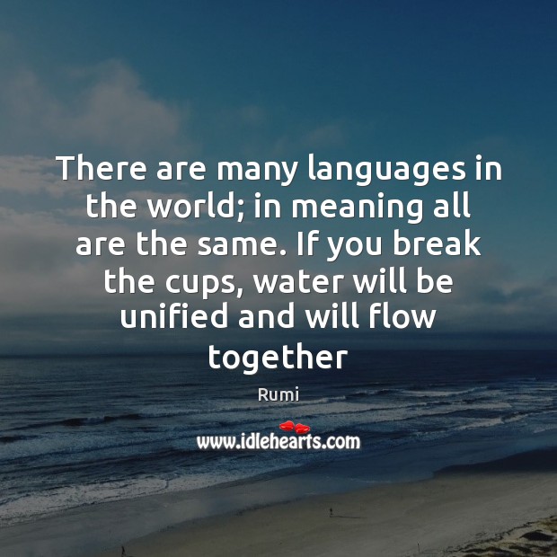 There are many languages in the world; in meaning all are the Image