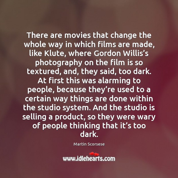 There are movies that change the whole way in which films are Image