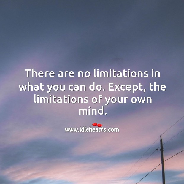 There are no limitations in what you can do. Image