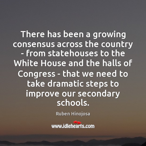 There has been a growing consensus across the country – from statehouses Image