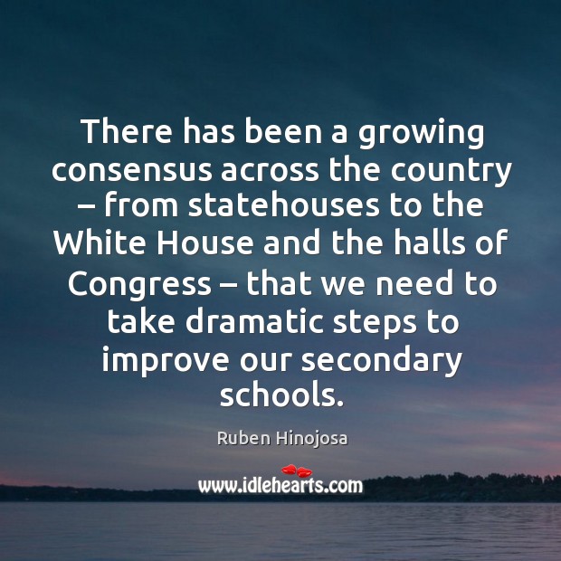 There has been a growing consensus across the country – from statehouses Image