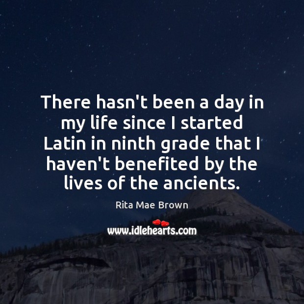 There hasn’t been a day in my life since I started Latin Image