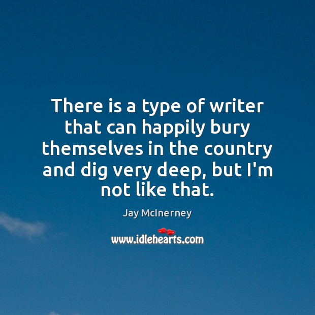 There is a type of writer that can happily bury themselves in Image