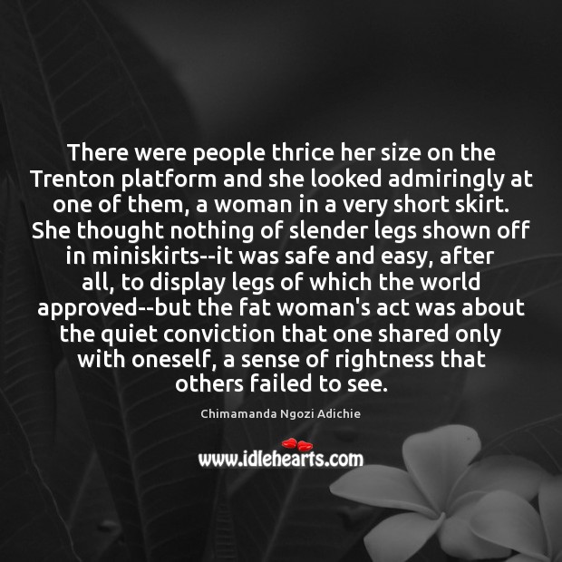 There were people thrice her size on the Trenton platform and she Image