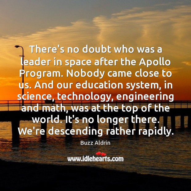 There’s no doubt who was a leader in space after the Apollo Image