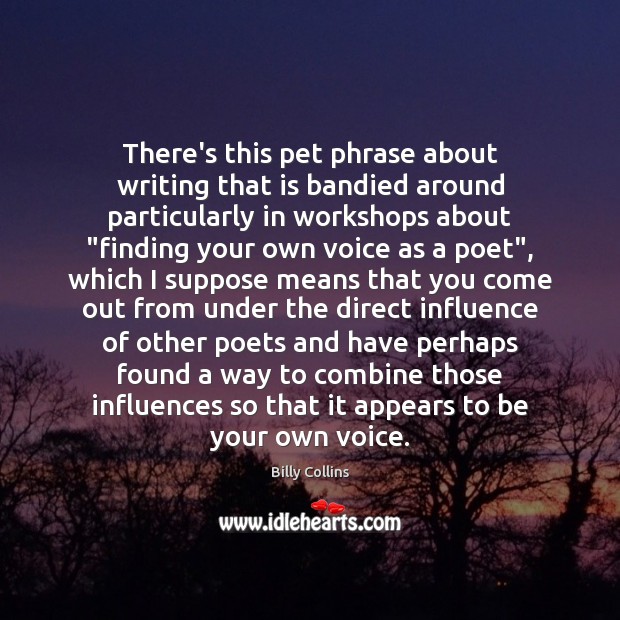 There’s this pet phrase about writing that is bandied around particularly in Image