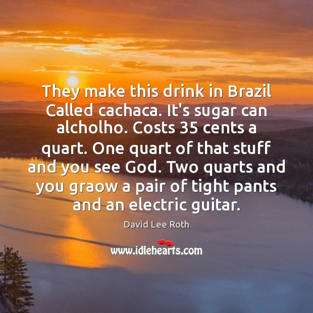 They make this drink in Brazil Called cachaca. It’s sugar can alcholho. Image